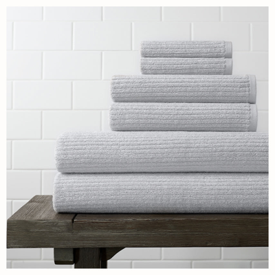 Boll & Branch Organic Spa Bath Sheet Set In Pewter