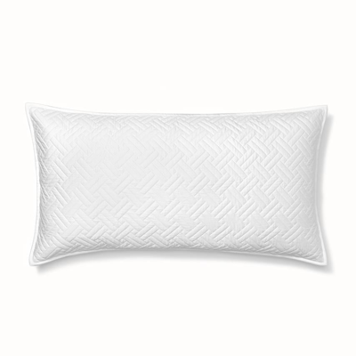 Boll & Branch Organic Heritage Sham In White