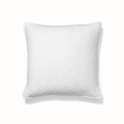 Boll & Branch Organic Heritage Sham In White