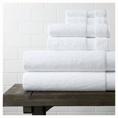 Boll & Branch Organic Plush Bath Sheet Set In White