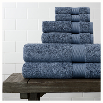 Boll & Branch Organic Plush Bath Towel Set In Mineral