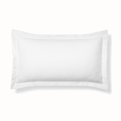 Boll & Branch Organic Signature Hemmed Sham In White
