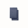 Boll & Branch Organic Signature Hemmed Pillowcase Set In Mineral