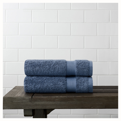 Boll & Branch Plush Hand Towels (pair) In Mineral