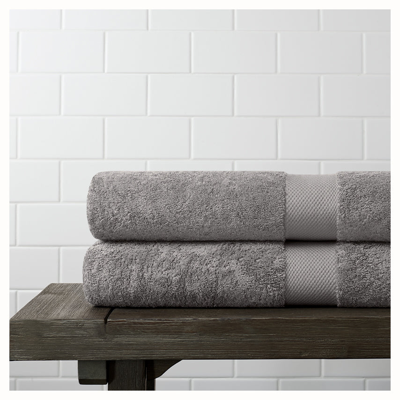 Boll & Branch Organic Plush Bath Towel In Stone