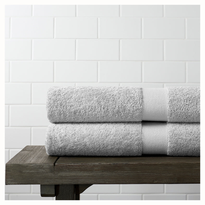 Boll & Branch Plush Bath In Pewter