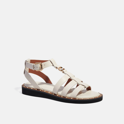 Coach Outlet Giselle Sandal In White