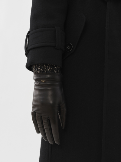 Chloé Jamie Gloves In Black