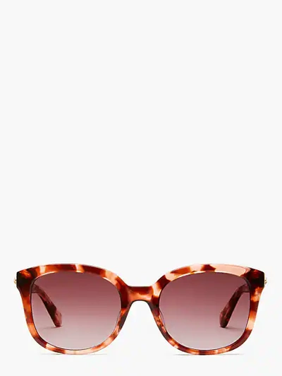 Kate Spade Gwenith Sunglasses In Pink