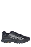 Merrell 1trl Moab Speed Gore-tex® 1trl Waterproof Hiking Shoe In Black