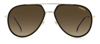 Carrera 295/s Ha 02m2 Aviator Sunglasses In Brown