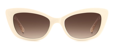 Kate Spade Merida/g/s Ha 10a Cat Eye Sunglasses In Brown