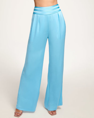 Ramy Brook Joss Wide Leg Pant In Sky