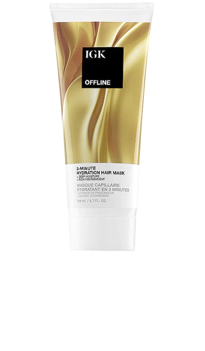 Igk Offline 3 Minute Hydrating Mask In N,a