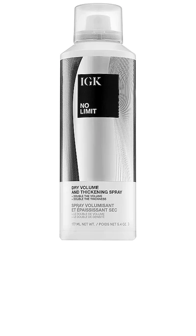 Igk No Limit Dry Volume & Thickening Spray In N,a