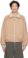 ACNE STUDIOS BEIGE PADDED BOMBER