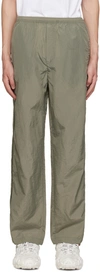 ACNE STUDIOS GRAY CASUAL TROUSERS
