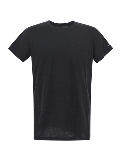 14 Bros Regular T-shirt In Black