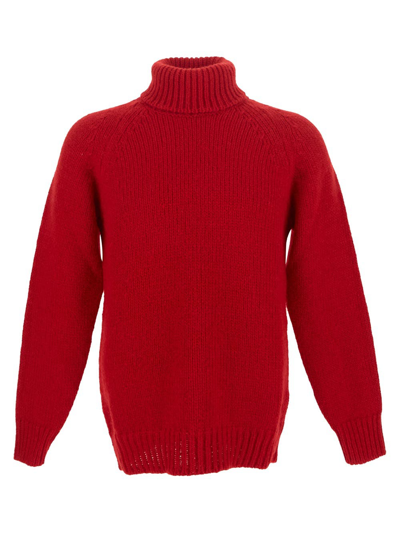 Pt Torino Turtleneck Sweater In Red