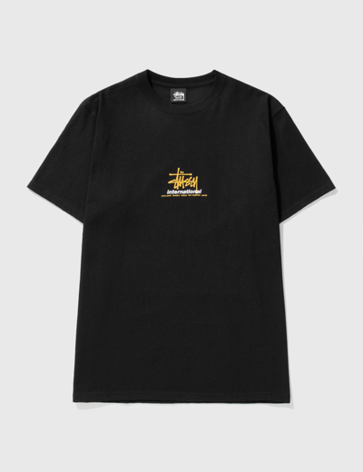 Stussy 'international' T-shirt In Black