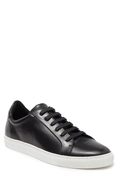 Winthrop Clay Leather Sneaker In Black