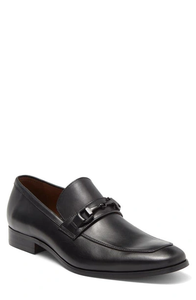 Winthrop Sherman Bit Strap Loafer In Black