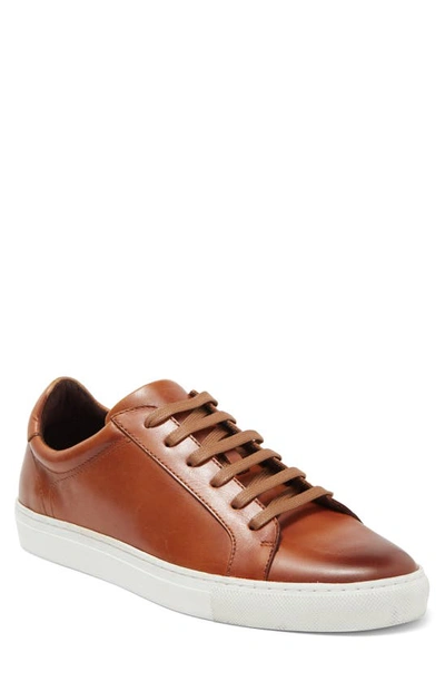 Winthrop Clay Leather Sneaker In Cognac