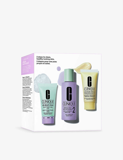 Clinique Skin School Supplies: Cleanser Refresher Course Type 2 Kit