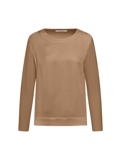 Transit Long Sleeve T-shirt In Caramel