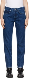 Rag & Bone Blue Rosa Boyfriend Jeans In Gates