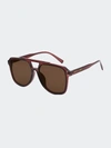 Fifth & Ninth Lagos Sunglasses In Red
