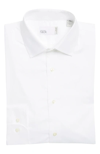 Nordstrom Rack Non-iron Traditional Fit Shirt In White