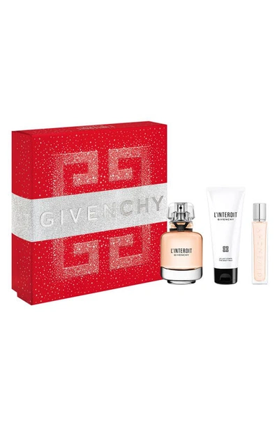 Givenchy L'interdit Eau De Parfum 3-piece Gift Set ($174 Value)