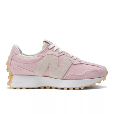 New Balance Women's 327 In Pink/white