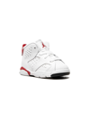 Jordan Air  6 Retro High Top Sneaker In White