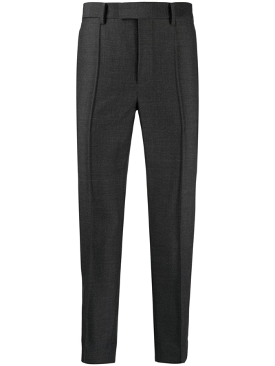 Undercover Gray Zip Trousers In Grey