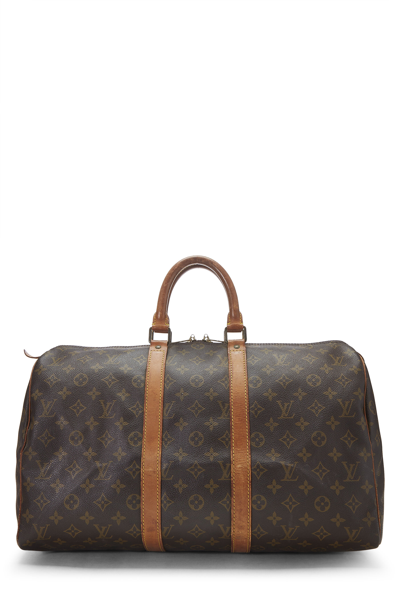 Pre-owned Louis Vuitton Monogram Canvas Keepall 45