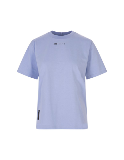 Mcq By Alexander Mcqueen Mcq Alexander Mcqueen Printed Crewneck T In Blue