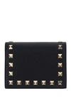 VALENTINO GARAVANI VALENTINO GARAVANI ROCKSTUD LOGO DETAILED WALLET