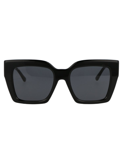 Jimmy Choo Eyewear Elenigs Square Frame Sunglasses In Black