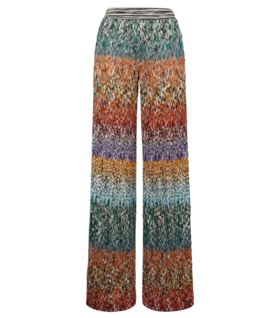 Missoni Wide Leg Trousers In Urban