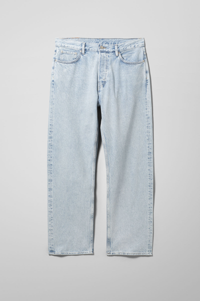 Weekday Space Straight Jeans In Pen Blue-blues | ModeSens