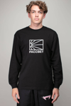 Rassvet Big Logo Sweatshirt In Black