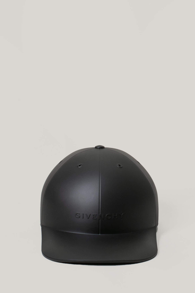 Givenchy Moulded Cap In Black