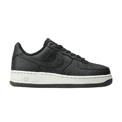 Pre-owned Nike Wmns Air Force 1 '07 Premium Essential 'black'