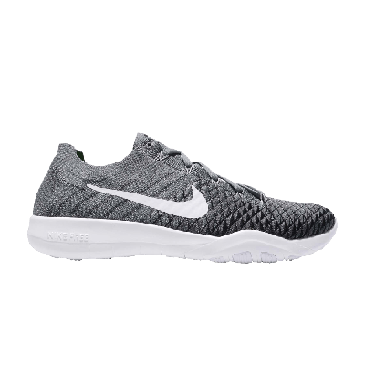 Pre-owned Nike Wmns Free Tr Flyknit 2 'cool Grey'