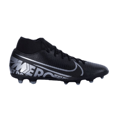 Pre-owned Nike Mercurial Superfly 7 Club Mg 'black Metallic Cool Grey'