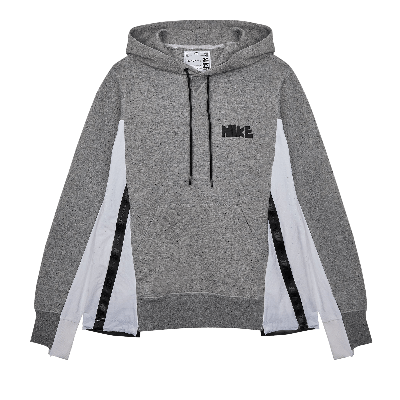 Pre-owned Nike X Sacai Hoodie 'dark Grey'