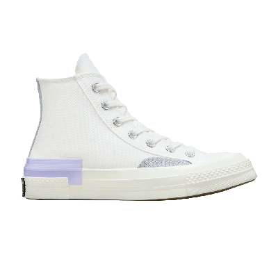Pre-owned Converse Wmns Chuck 70 High 'color Pop Layers' In Cream