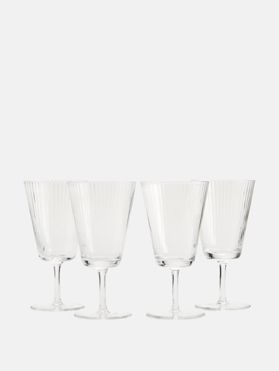 Soho Home Fluted Wine Glass